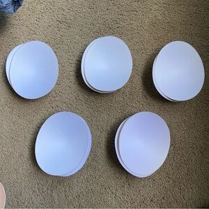 Klassy Network Size Large White Signature Pads